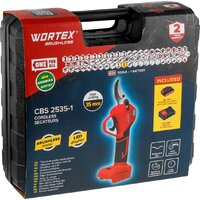 Секатор Wortex CBS 2535-1 1329489 (с 1-им АКБ, кейс) - Изображение №9 — Chaika Market