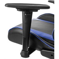 Игровое (геймерское) кресло Mio Tesoro Winner 8051 (черный/синий) - Изображение №7 — Chaika Market