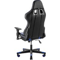 Игровое (геймерское) кресло Mio Tesoro Winner 8051 (черный/синий) - Изображение №5 — Chaika Market