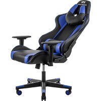 Игровое (геймерское) кресло Mio Tesoro Winner 8051 (черный/синий) - Изображение №2 — Chaika Market