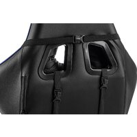 Игровое (геймерское) кресло Mio Tesoro Winner 8051 (черный/синий) - Изображение №10 — Chaika Market