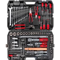 Универсальный набор инструментов ForceKraft FK-41241-5 (124 предмета) — Chaika Market