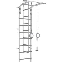 Детский спортивный комплекс Формула здоровья Pastel 2 (белый/серый) — Chaika Market