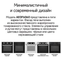 Электрический духовой шкаф MAUNFELD AEOF6060S - Изображение №23 — Chaika Market