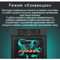 Электрический духовой шкаф MAUNFELD AEOF6060S - Изображение №19 — Chaika Market