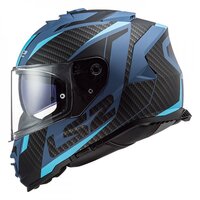 Мотошлем LS2 FF800 Storm Racer (XL, синий матовый) - Изображение №2 — Chaika Market