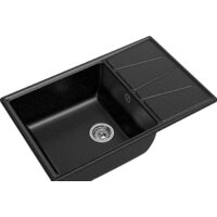 Кухонная мойка GranFest GF-V-780L (черный) — Chaika Market
