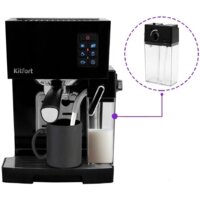 Рожковая кофеварка Kitfort KT-743 - Изображение №3 — Chaika Market