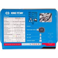 Динамометрический адаптер King Tony Digital 34417-1A - Изображение №6 — Chaika Market