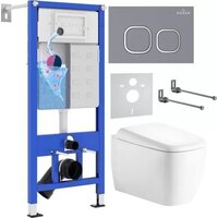 Унитаз подвесной Roxen StounFix Dual Fresh 968519 — Chaika Market