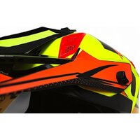 Мотошлем AIM RH855 Fiber Glass Swift RH855S-BYB-S (S, желтый/черный) - Изображение №8 — Chaika Market