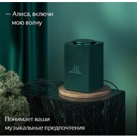 Умная колонка Яндекс Станция Макс (с хабом умного дома Zigbee, зеленый) - Изображение №10 — Chaika Market