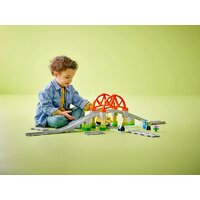 Конструктор LEGO Duplo Железнодорожный мост и пути 10426 - Изображение №5 — Chaika Market