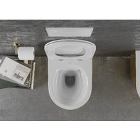 Унитаз подвесной Mexen Lena 30224006 (белый/золотой) - Изображение №5 — Chaika Market