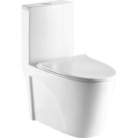 Унитаз напольный WeltWasser Welzbach 001 GL-WT (белый глянец) — Chaika Market
