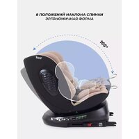 Детское автокресло Rant Helix Isofix AY819 (бежевый) - Изображение №6 — Chaika Market