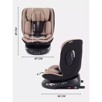Детское автокресло Rant Helix Isofix AY819 (бежевый) - Изображение №11 — Chaika Market