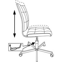 Офисное кресло Бюрократ CH-330M/LT-28 (серый) - Изображение №6 — Chaika Market