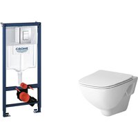 Унитаз подвесной AM.PM X-Joy C851701SC + Rapid SL 38772001 — Chaika Market