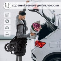 Универсальная коляска Sweet Baby Stella Plus Neo 3в1 (черный) - Изображение №15 — Chaika Market