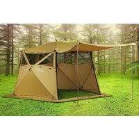 Кемпинговая палатка Higashi Chum Camp Olive Кухня-шатер 03458 - Изображение №3 — Chaika Market