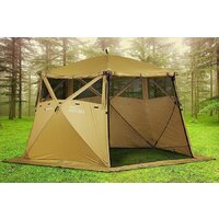 Кемпинговая палатка Higashi Chum Camp Olive Кухня-шатер 03458 - Изображение №4 — Chaika Market