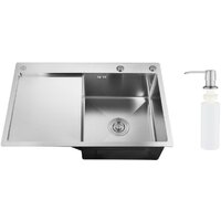 Кухонная мойка РМС MRK-7851R (с дозатором) — Chaika Market