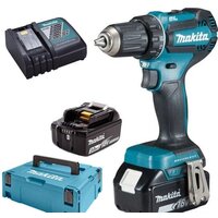 Дрель-шуруповерт Makita DDF485RFJ (с 2-мя АКБ, кейс) — Chaika Market