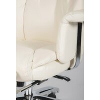 Офисное кресло Norden Парламент H-2021-70-5 leather (кожа, слоновая кость) - Изображение №10 — Chaika Market