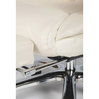 Офисное кресло Norden Парламент H-2021-70-5 leather (кожа, слоновая кость) - Изображение №13 — Chaika Market