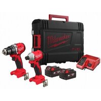  Milwaukee M18 BLCPP2B-402C 4933492836 (шуруповерт, винтоверт, 2 АКБ, кейс) — Chaika Market