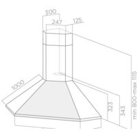 Кухонная вытяжка Elica Acuta IX/F/100 [PRF0121267] - Изображение №4 — Chaika Market