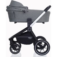 Универсальная коляска Rant MOWbaby Zoom PU (2 в 1, silver grey) - Изображение №8 — Chaika Market
