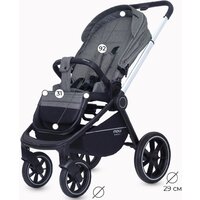 Универсальная коляска Rant MOWbaby Zoom PU (2 в 1, silver grey) - Изображение №18 — Chaika Market