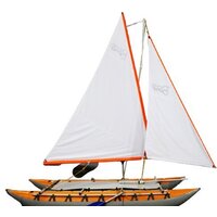 Катамаран Вольный ветер Валдай-2 с парусным вооружением (хаки) — Chaika Market