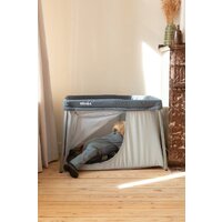 Манеж-кровать Beaba Lit Parapluie 3 в 1 Mineral Gris 946001 - Изображение №7 — Chaika Market