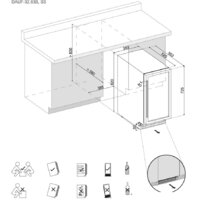 Винный шкаф Dunavox DAUF-32.78DB - Изображение №4 — Chaika Market