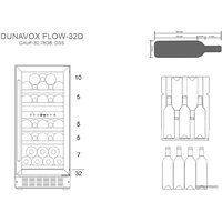 Винный шкаф Dunavox DAUF-32.78DB - Изображение №6 — Chaika Market