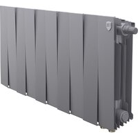 Дизайн-радиатор Royal Thermo PianoForte 300 Silver Satin VDR80 - 10 секций — Chaika Market