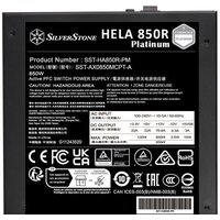 Блок питания SilverStone HELA 850R Cybenetics Platinum SST-HA850R-PM - Изображение №6 — Chaika Market