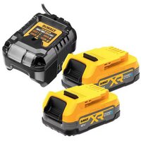 Аккумулятор с зарядным устройством DeWalt DCB1102E2 (18В/2x1.7 Ач + 12-18В) — Chaika Market