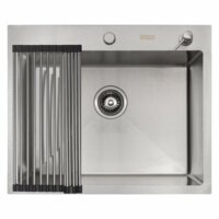 Кухонная мойка ARFEKA ECO AR мойка 600*500, роллер-мат, дозатор SATIN - Изображение №2 — Chaika Market