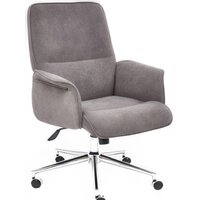 Офисное кресло TetChair York (флок, серый 29) — Chaika Market