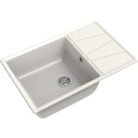 Кухонная мойка GranFest GF-V-780L (белый) — Chaika Market