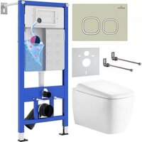 Унитаз подвесной Roxen StounFix Dual Fresh 968518 — Chaika Market