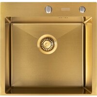 Кухонная мойка ARFEKA ECO AR мойка 500*500, роллер-мат, дозатор Gold - Изображение №5 — Chaika Market