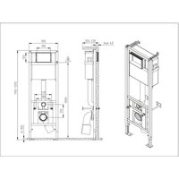 Унитаз подвесной AM.PM X-Joy C851701SC + Cersanit Link Pro S-IN-MZ-LINK_PRO + 64109 - Изображение №19 — Chaika Market