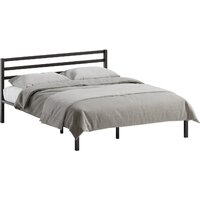 Кровать Домаклево Сталь 180x200 (черный) — Chaika Market