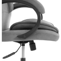 Офисное кресло TetChair Oreon metalBL велюр (серый, 29) - Изображение №10 — Chaika Market