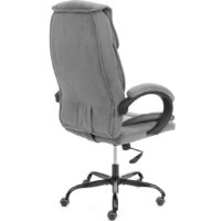 Офисное кресло TetChair Oreon metalBL велюр (серый, 29) - Изображение №3 — Chaika Market